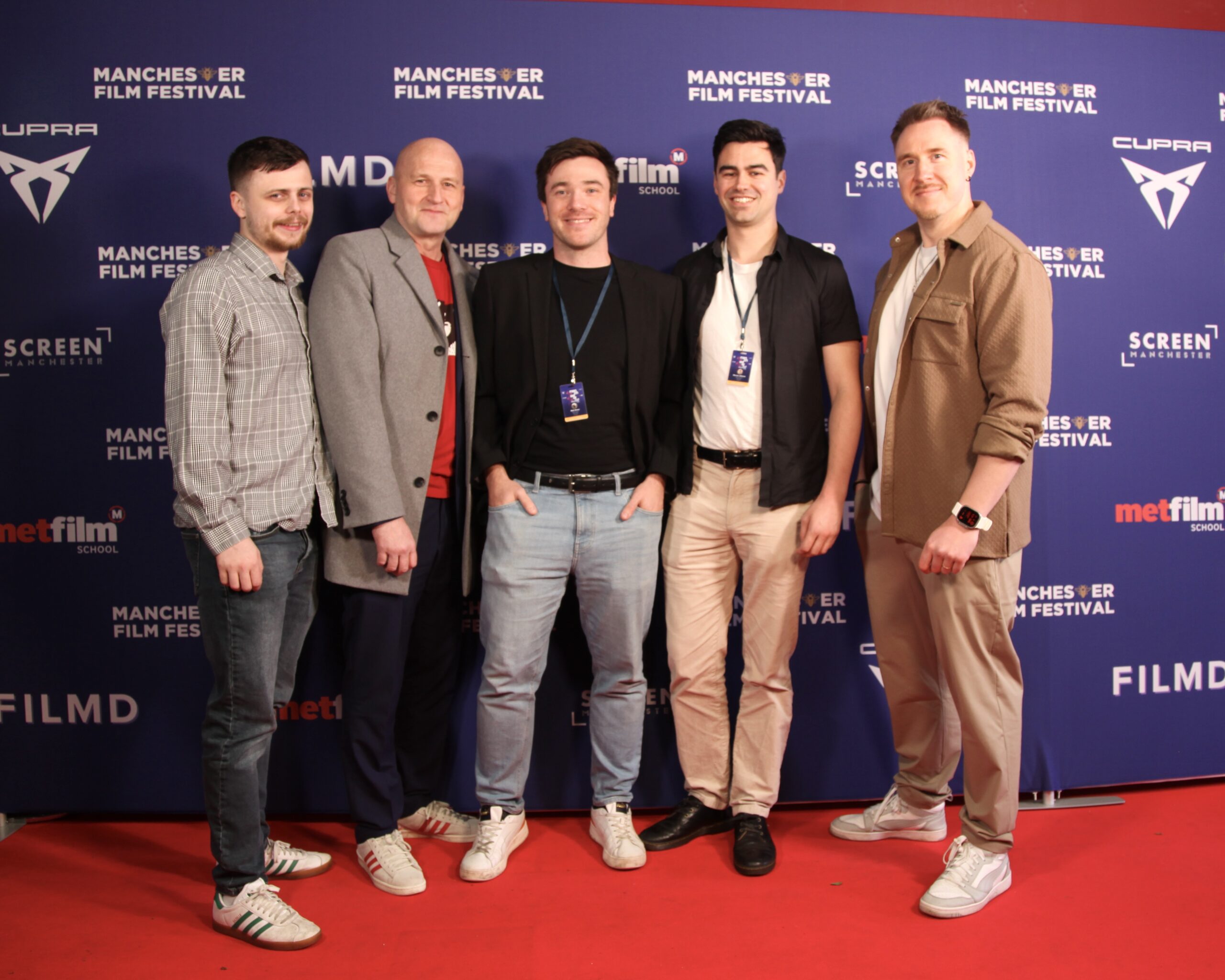 The team behind short film "Connect 4"